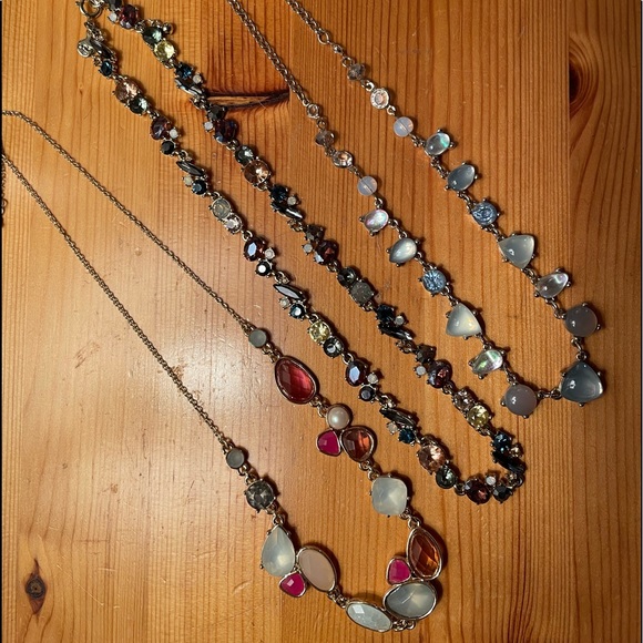 3 new, never worn multi colored LOFT necklaces. $15 each or all 3 for $40 - Picture 2 of 4